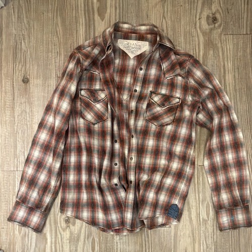 Ryan michael men plaid long - ryan,