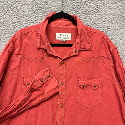 Ryan michael linen shirt mens - michael,